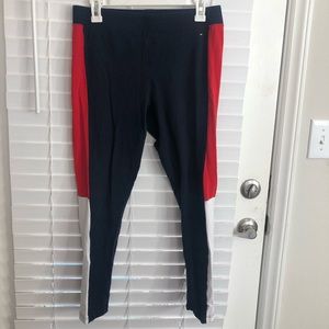 Tommy Hilfiger Sport Flag Blocked Leggings Large